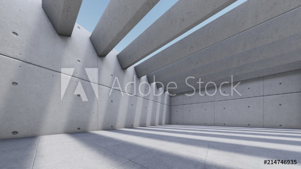 Picture of interior of building with 3D
